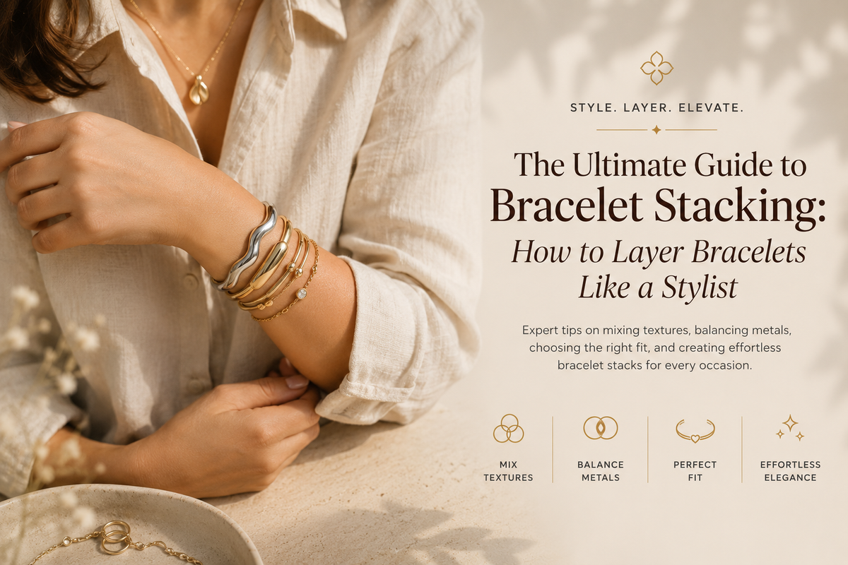 The Ultimate Guide to Bracelet Stacking: How to Layer Bracelets Like a Stylist