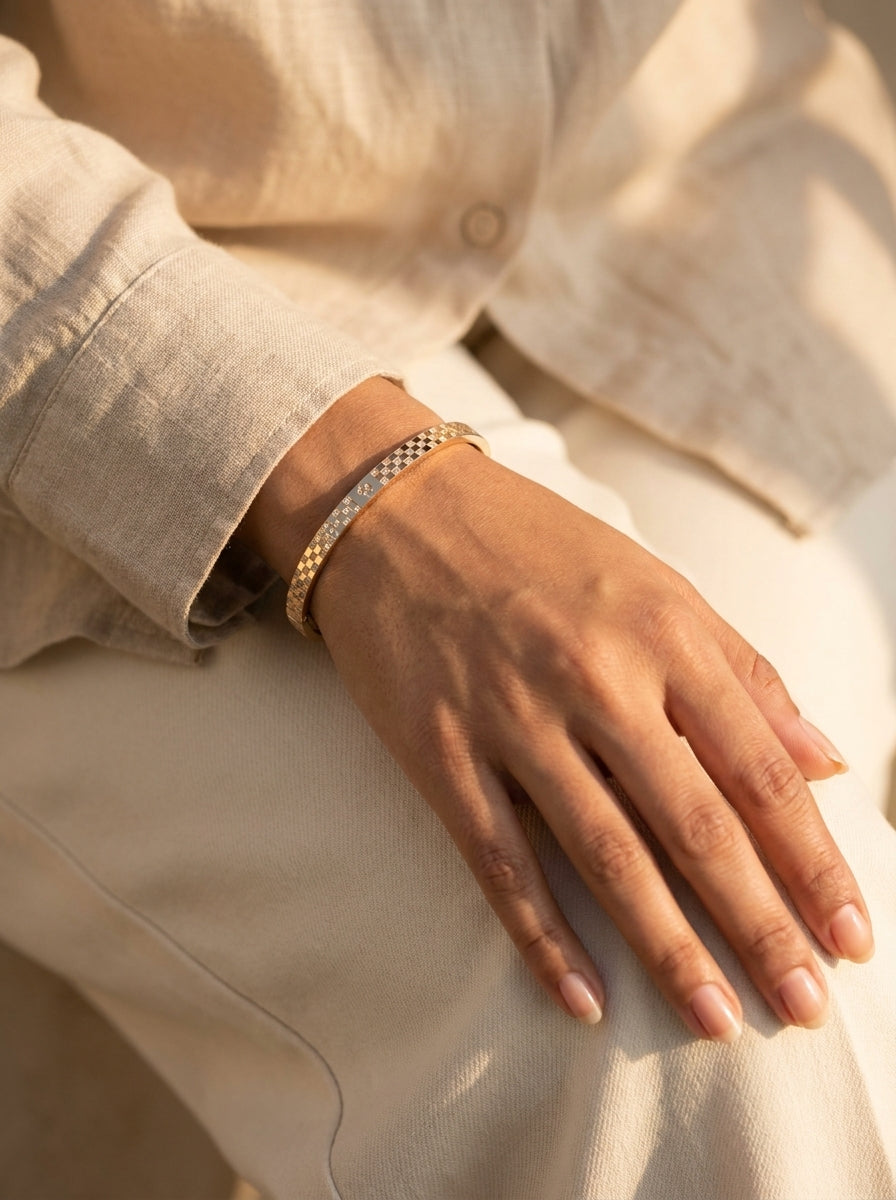 Celeste Crystal Cuff
