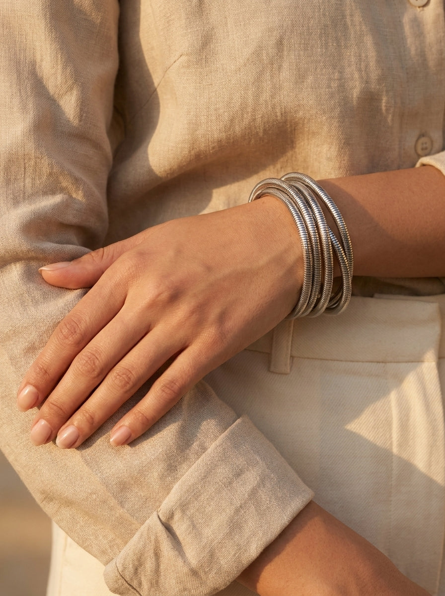 Luna Coil Bracelet