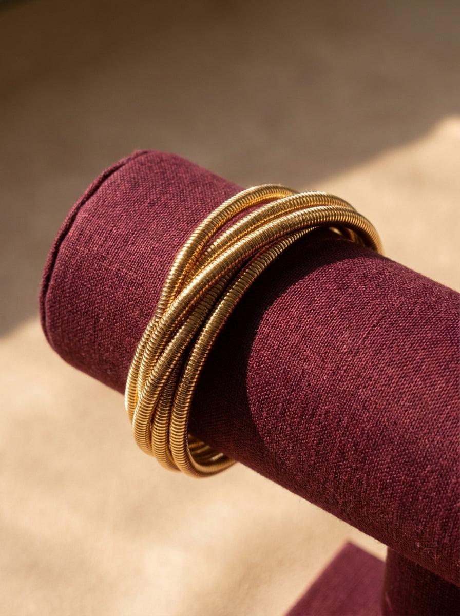 Soleil Coil Bracelet
