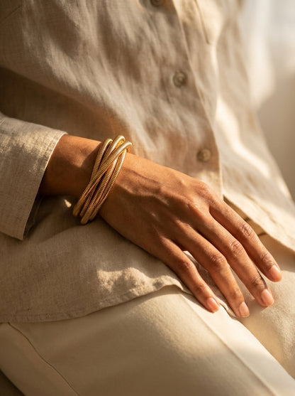 Soleil Coil Bracelet