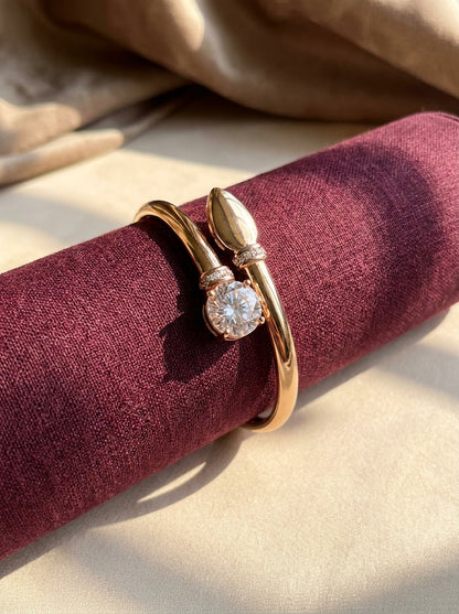 Crystal Bloom Cuff